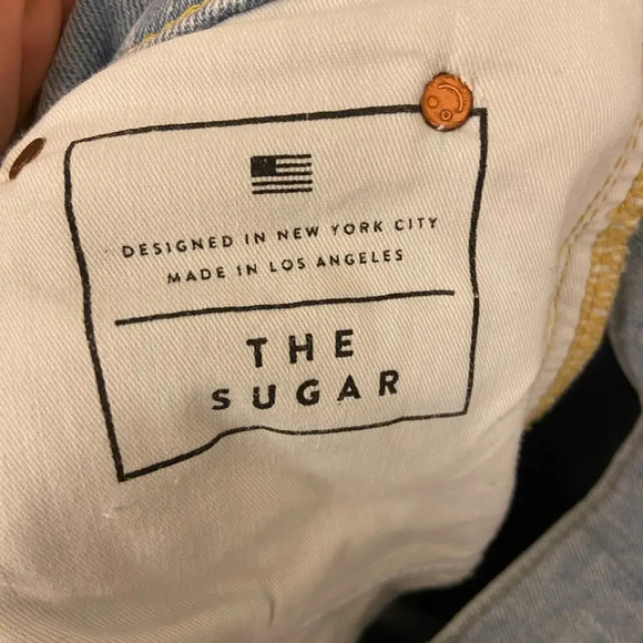 AYR The Sugar Straight Leg Jeans Light Blue Size 27 Short - Picture 9 of 11